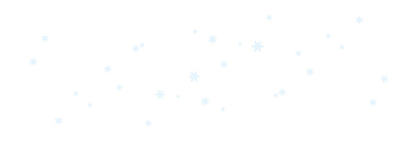 Realistic Winter Snowfall and Frost Crystal Effect Overlay on a Transparent Background, Perfect for Adding Seasonal Flurry to Photos and Videos