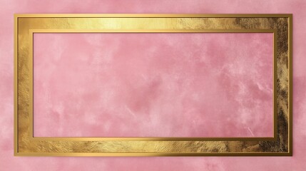  premium background, powder-pink marble texture, crumpled gold foil frame for text. Glamorous card ad