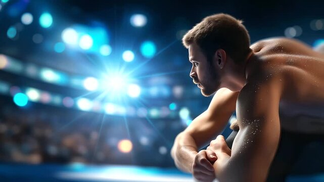 Photorealistic freestyle wrestlers, grappling under intense, light visible sweat, tension physical struggle, strategy skill peak, human endurance combat, sports competition display