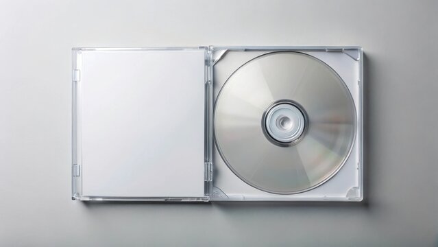 CD case with disc mockup cover mockup plastic mockup insert mockup music mockup album mockup sleeve mockup label mockup jewel mockup background image