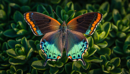 &Mu;ulticolored butterfly