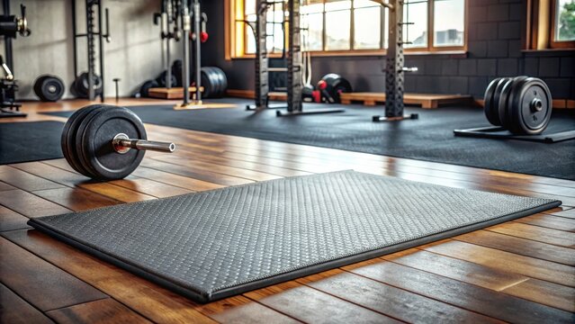 Gym floor mat mockup fitness mockup workout mockup rubber mockup texture mockup non slip mockup studio mockup home mockup training mockup background image