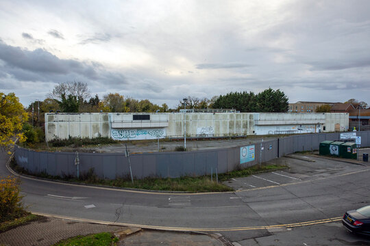 Derelict Former Co-op Building in Wickford, Essex