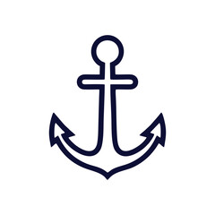 anchor isolated on white background