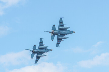 Airshow Activities on Clear Sunny Day