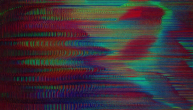 morphing glitch error texture pattern