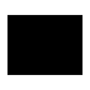 Black Filled Rectangle Shape