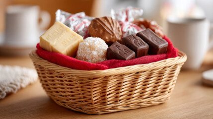 Traditional gift basket with dutch treats for special occasions and celebrations
