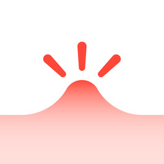 acne or papule on human skin like inflammation