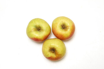 白バックの林檎