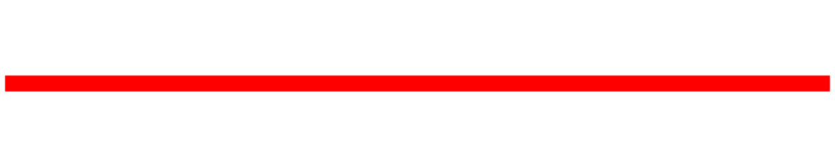 Red straight line