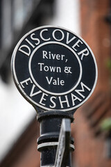 Evesham in Worcestershire, UK