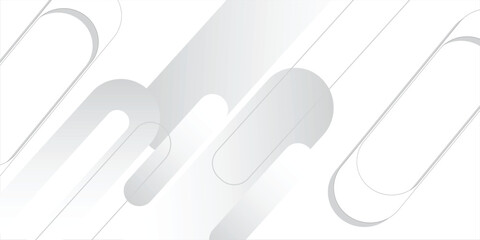 Abstract white background. Minimal geometric white light background abstract design.