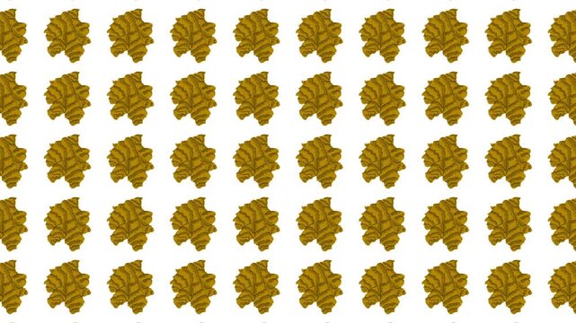 Repeating pattern of golden maple leaves ideal for fallthemed backgrounds, autumn designs, natureinspired projects, and seasonal decorations.
