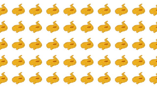 Cute cartoon duck pattern perfect for childrens products, textile prints, wallpapers, and stationery designs. Great for kids products branding.