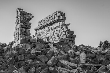 Umm Al-Jimal UNESCO Ruins: Ancient Black Basalt Architecture in Jordan's Desert