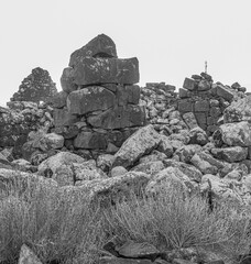 Umm Al-Jimal UNESCO Ruins: Ancient Black Basalt Architecture in Jordan's Desert