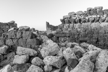 Umm Al-Jimal UNESCO Ruins: Ancient Black Basalt Architecture in Jordan's Desert