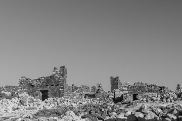 Umm Al-Jimal UNESCO Ruins: Ancient Black Basalt Architecture in Jordan's Desert