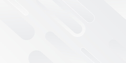 Abstract white background. Minimal geometric white light background abstract design. Suit for booklet, brochure, banner, poster, website, flyer, cover, corporate, backdrop. Vector illustration