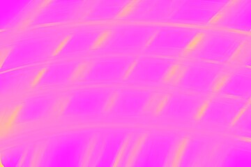 Vivid pink hues dominate.  Diagonal lines create a blurred effect.  The background appears abstract.  Bright yellow accents provide contrast.  A dynamic, energetic feel is present