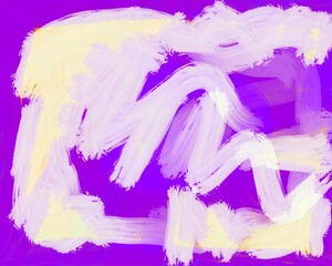 Abstract artwork.  Purple background.  Brushstrokes.  Textured.  Vibrant.  Painterly.  Artistic.  Colorful.  Modern.  Creative.  Digital painting.  Motion.  Energy.  Dynamic.  Visual.  Impressionistic