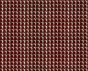 Fototapeta premium Metallic chainmail texture. Brown background. Interconnected rings. Repeating pattern. Close-up view. Protective armor. Rustic feel. Detailed surface. Strong visual