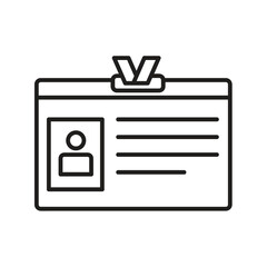 license Black Line Icon Collection &ndash; Modern Vector for Web and App UI,License Line Icons Set &ndash; ID and Document Vector Symbols