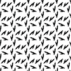 Ostrich Paw Print Background – Trendy Bird Track Line Vector,Ostrich Paw Print Pattern Background Vector Illustration