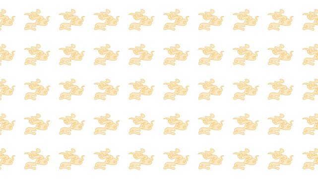 Repeating pattern of cute cartoon rhinos on white. Suitable for kids products, stationery, fabrics, and childrens room decor.