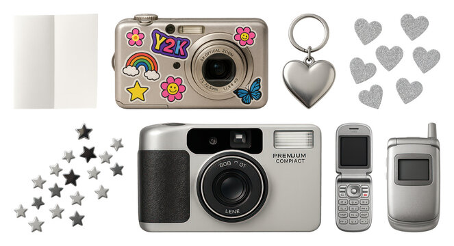 Retro gadgets with nostalgic charm