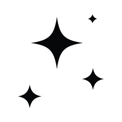 Sparkles Line Icon,Magic Stars Vector Icon,Shiny Stars Outline Icon Pack,Glitter Sparkles Vector Collection