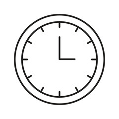 Time Clock Icon,Wall Clock Vector Icon,timer and Schedule Icon
