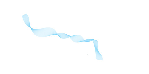 Wave lines smooth flowing dynamic black gradient isolated on transparent background for concept of technology, digital, communication, science, music