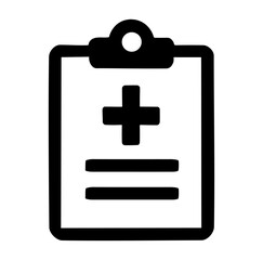 Fototapeta premium Cartoon Icon Healthcare Document Medic Simple Digital Design