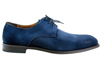 PNG Shoe footwear suede blue.