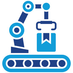 Fototapeta premium Automation Icon