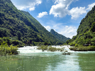 mountain river in the mountains