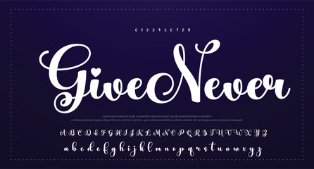 cript signature alphabet, elegant flowing letters, stylish cursive font for graceful branding, romantic headline, handwritten typography, timeless typographic design. Vector typeset