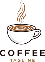 cup of coffee with steam