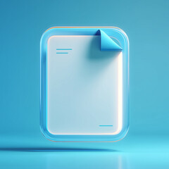 ice cube on white background