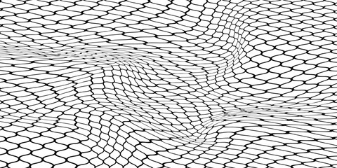 Mesh texture for fishing nets. Grunge pattern for sportswear or soccer goal, volleyball net, basketball hoop, hockey, athletics. Mesh background modern © fathor