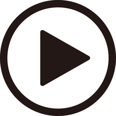 線画の再生マークアイコン