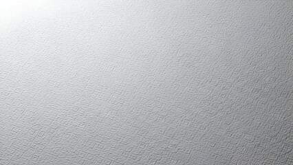 Monochromatic textile with embossed geometric pattern offering subtle texture and depth for