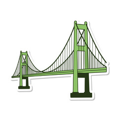 bridge vector illustration