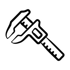 Caliper Icon - Handdrawn