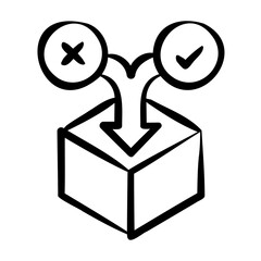 Testing Icon - Handdrawn