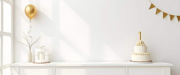 Minimalist Meditation: Incense & Candle Setup on Neutral Backdrop. Evocative image with copy space for creative projects. (170 characters)