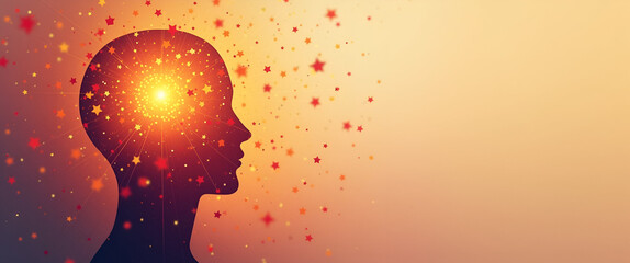 Elegant, Minimalist Cloud Computing Digital Art Concept for Data Science: Featuring Texture, Color Gradients, and Generous Copy Space for Modern Tech Branding