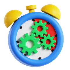 Time Management 3D Icon